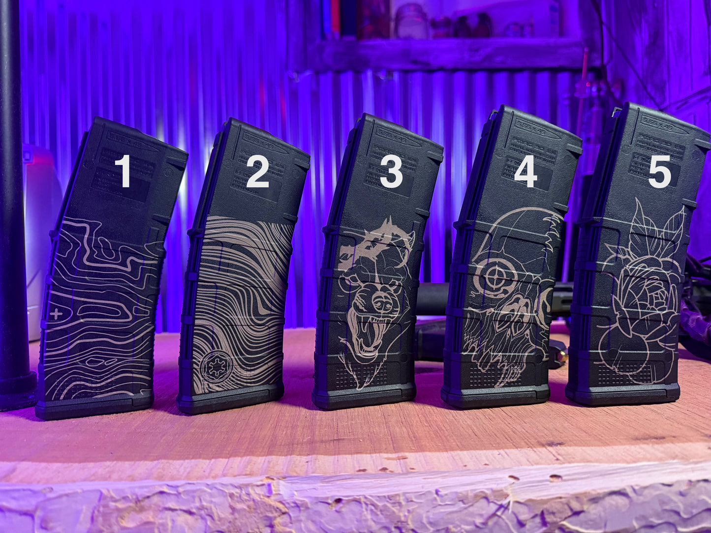 Magpul PMAG - Laser Engraved