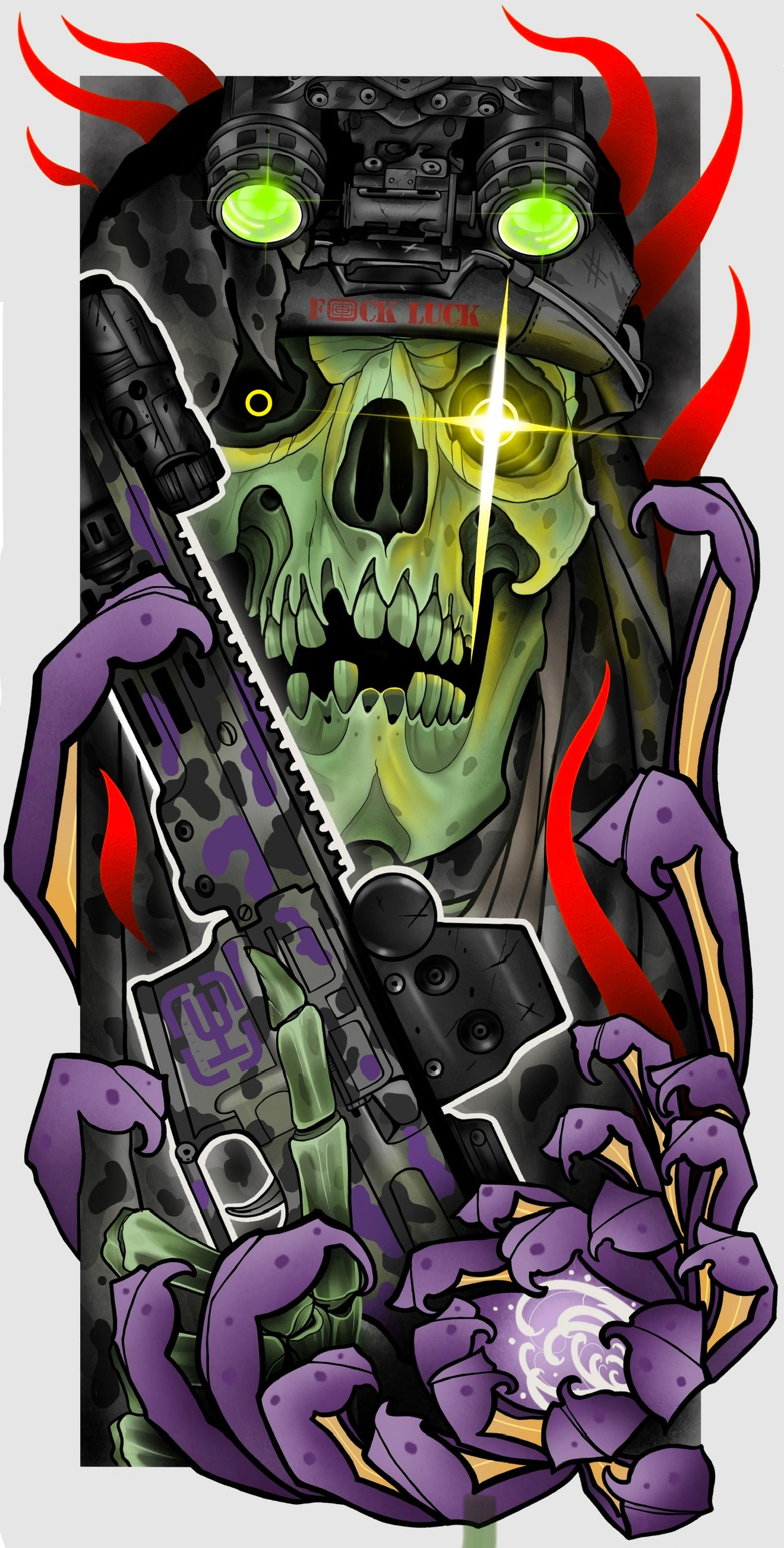 3HSURVIVAL PRINT